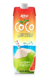 100_real_coco_organic_pure_coconut_water_and_watermelon_1L_Paper_Box